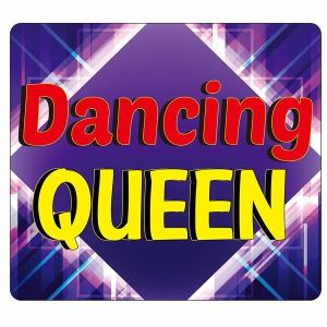 ‘Dancing Queen’ Square Word Board Photo Booth Prop