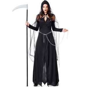 Angel of Death Enchantress Fancy Dress Halloween Costume – Size UK 8-10