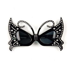 Beautiful Black Butterfly Sunglasses