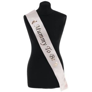 Champagne With Rose Gold Foil ‘Mummy To Be’ Sash