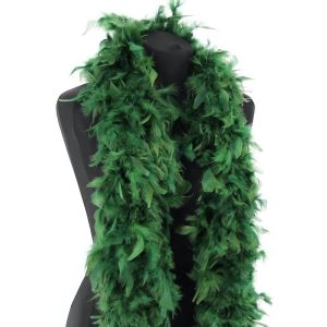 Deluxe Pine Green Feather Boa – 100g -180cm