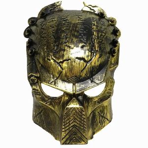 Predator Alien Mask Gold