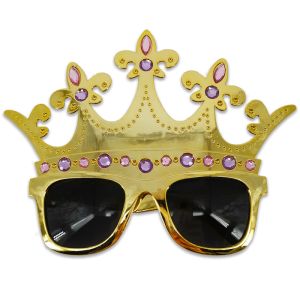 Gold & Jewels Royal Crown Sunglasses