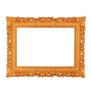 Golden Colour Antique Style Square Posing Frame