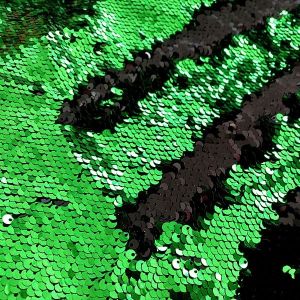 Green and Black Mermaid Sequin Backdrop