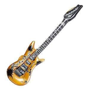 Inflatable Guitar Gold