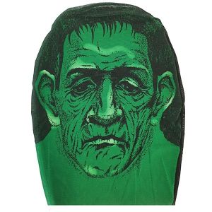 Green Troll Morph Mask Full Head Sock Halloween Fancy Dress Costume 