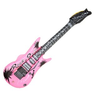 Inflatable Guitar Pink