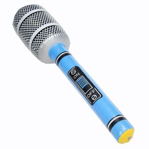  Inflatable Microphone Blue