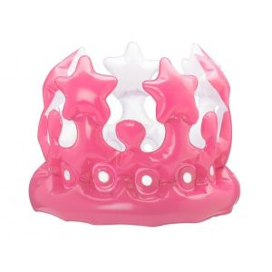 Inflatable Pink Royal King Queen Crown