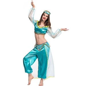 Adult Genie Princess Fancy Dress Costume UK 10