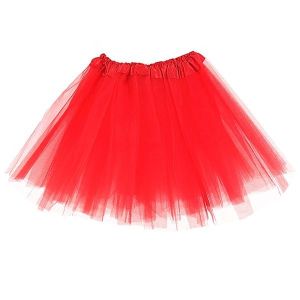 Kids Tutu Skirt - Red 