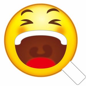 Laughing Emoji Photo Booth Prop
