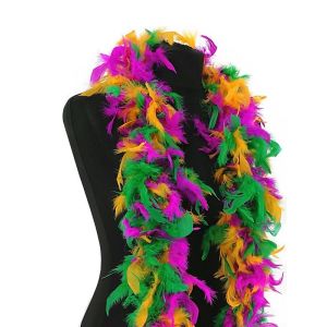 Luxury Tropical Mixed Feather Boa – 80g -180cm