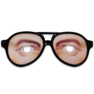 Mens Funny Eye Disguise Novelty Glasses 