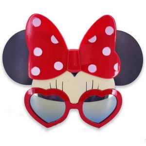 Mouse Ear With Red Dot Bow Sunglasses 