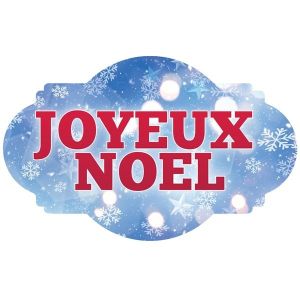 ‘Joyeux Noel’ Xmas Word Board Photo Booth Prop