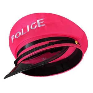 Sassy & Stylish Hot Pink Police Party Hat