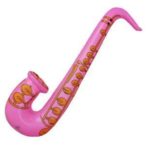 Inflatable Saxophone Pink