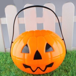 Pumpkin Halloween Trick or Treat Bucket 