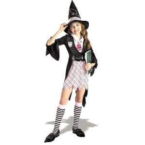 Rubies Charm School Witch Girls’ Fancy Dress Costume – Small 3-4 Years
