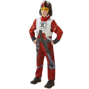 Rubies Star Wars Poe X-wing Fighter Deluxe Child’s Fancy Dress Costume – Medium 5-6 Years