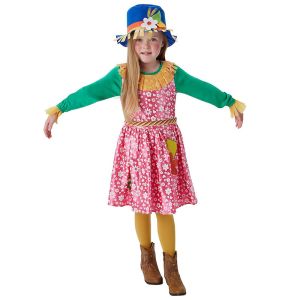Rubie’s Mrs Scarecrow Girls’ Fancy Dress Costume – 9-10 Years