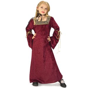Rubies Lady Of The Palace Medieval Girls’ Fancy Dress Costume – Medium 5-7 Years