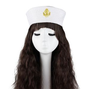 Sailor's Anchor White Cap