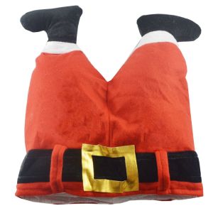 Santa Red Trousers And Feet Christmas Soft Hat