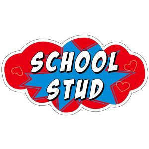 ‘School Stud’ Word Board Photo Booth Prop