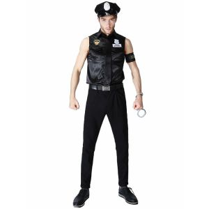Sexy Policeman Fancy Dress Costume
