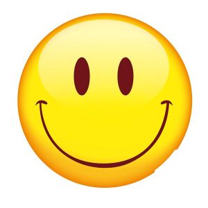 Smiley Emoji Photo Booth Prop