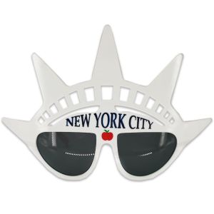 New York City Big Apple Statue Of Liberty Glasses