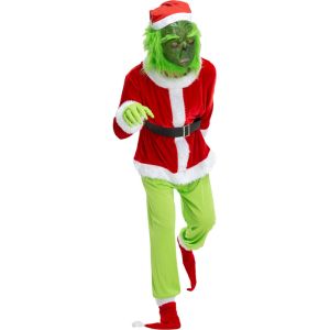 The Grinch Christmas Fancy Dress Costume M