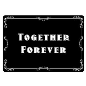 ‘Together Forever’ Vintage Style Photo Booth Prop