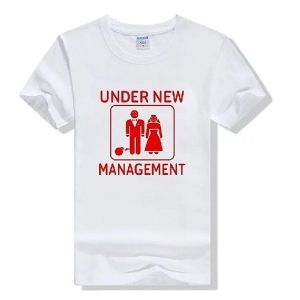 ‘Under New Management’ Stag Do T-shirt 
