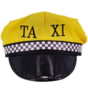 Yellow Taxi Driver Cap