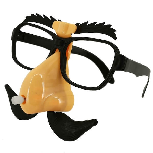 Wiggling - Moving Disguise Glasses With Nose, Moustache ...