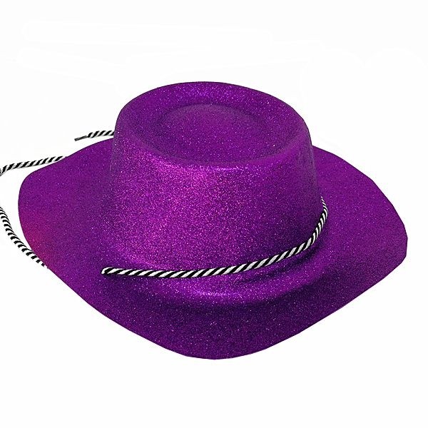 purple cowboy hat