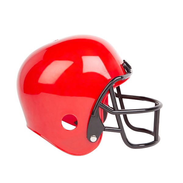 Red American Football Helmet eBay